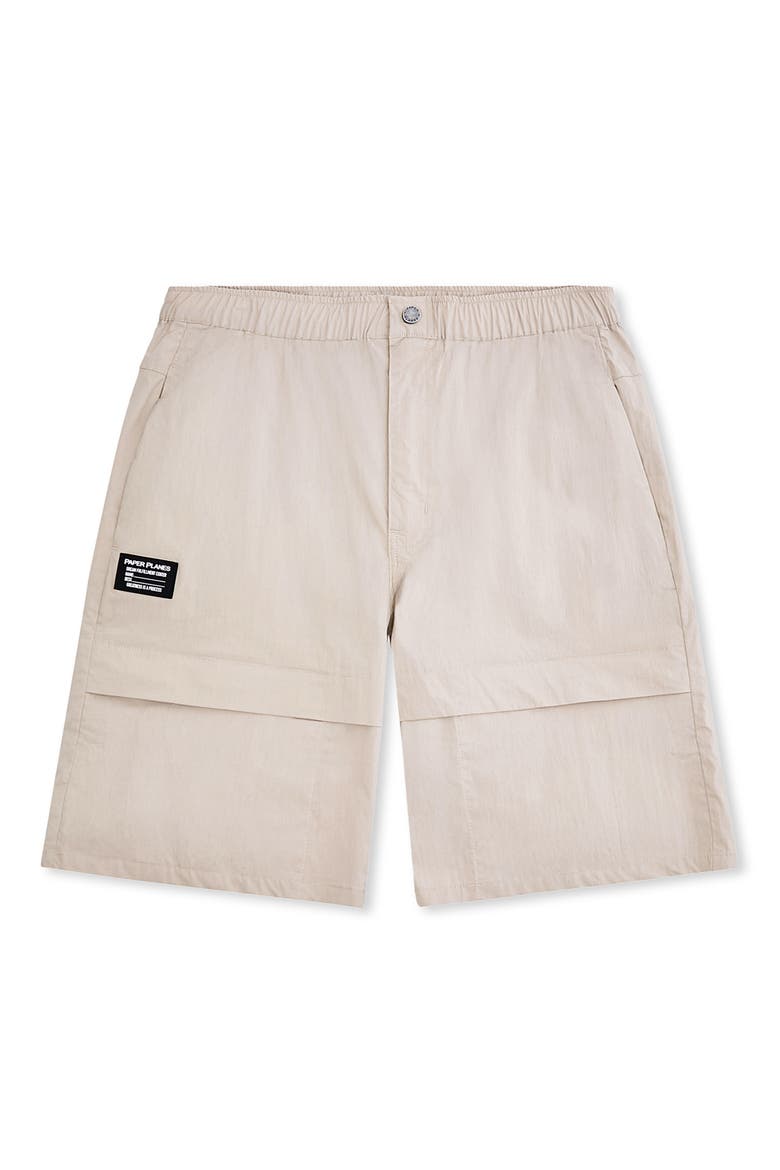 Cotton Blend Utility Shorts, Alternate, color, SAND