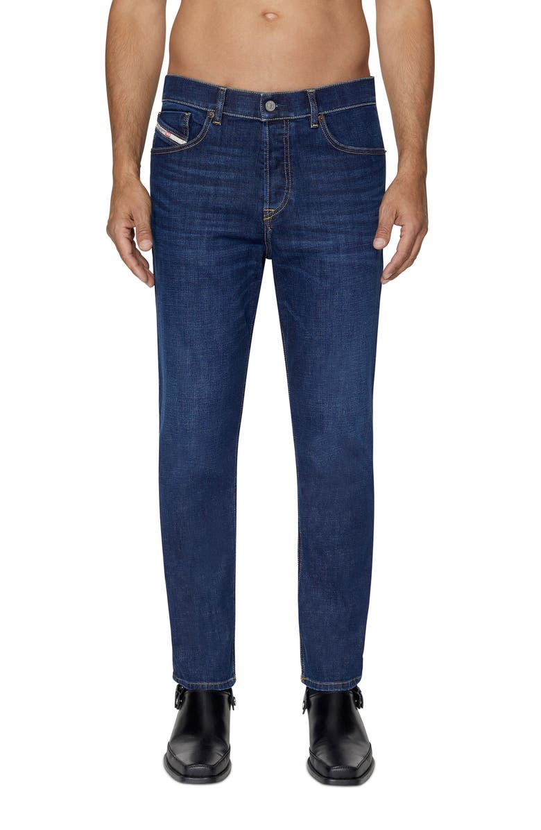 DIESEL<sup>®</sup> Fining Tapered Leg Jeans, Main, color, Denim