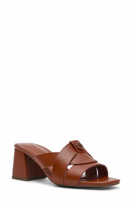 Monda Block Heel Slide Sandal