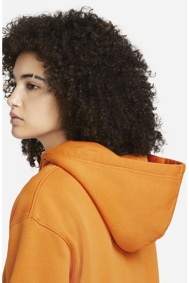 Sportswear Collection Essentials Oversize Hoodie, Alternate, color, LIGHT CURRY/ WHITE