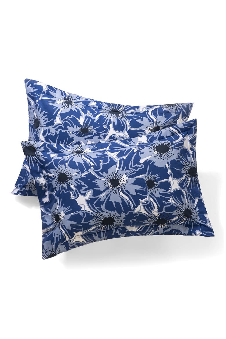 Awning Stripe Set of 2 Pillowcases, Main, color, BLUE