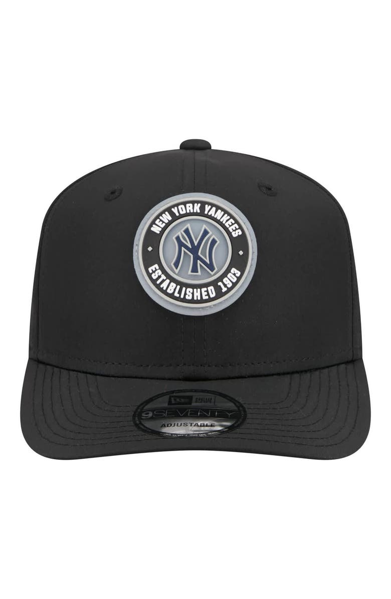 New Era Men's New Era  Black New York Yankees Circle 9SEVENTY Adjustable Hat, Alternate, color, Black