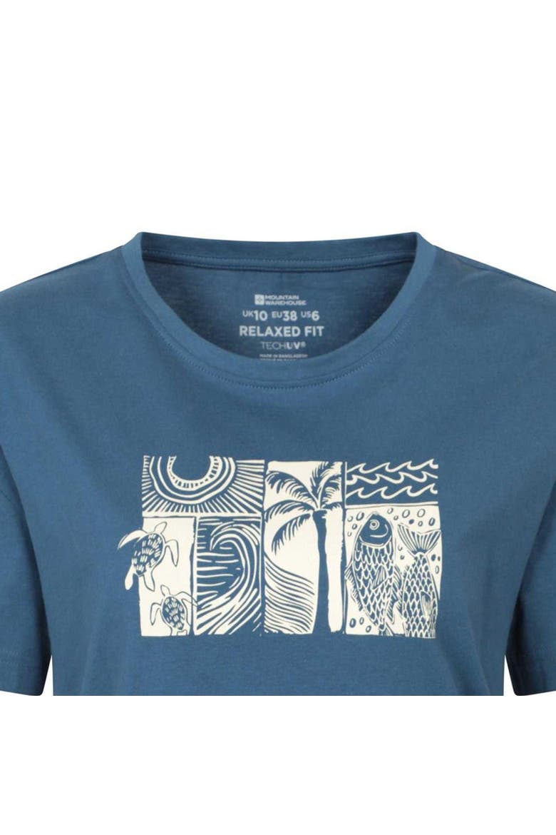 Sea Relaxed Fit T-Shirt, Alternate, color, Navy