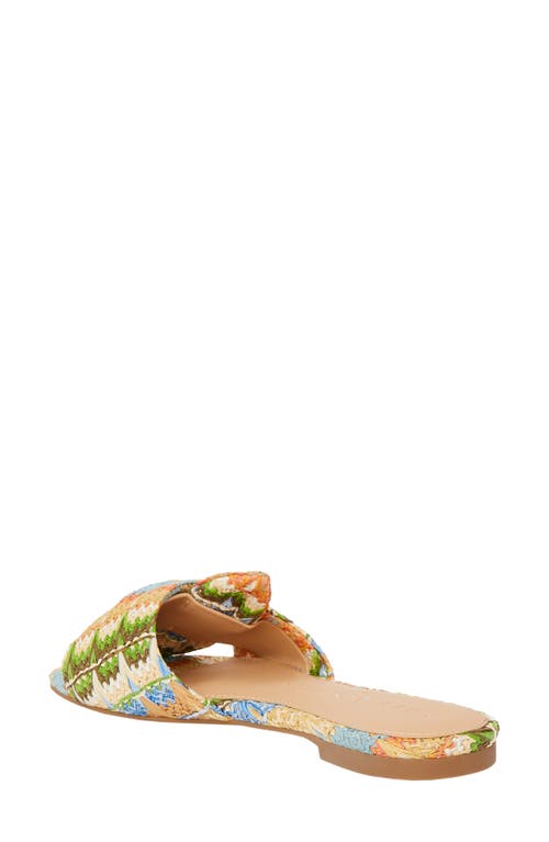Katy Perry The Halie Bow Flip Flop In Natural Multi