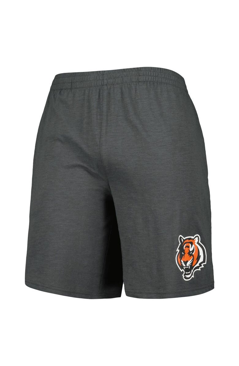 CONCEPTS SPORT Men's Concepts Sport Charcoal/White Cincinnati Bengals Downfield T-Shirt & Shorts Sleep Set, Alternate, color,