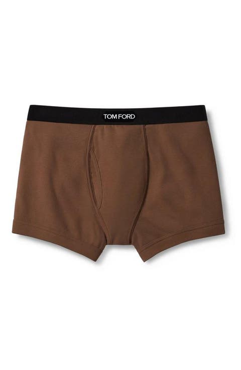 Cotton Stretch Jersey Boxer Briefs