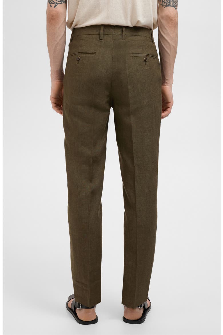 Slim Fit Suit Pants, Alternate, color, KHAKI GREEN