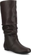 Journee Collection JOURNEE Jayne Ruched Tall Boot - Wide Calf