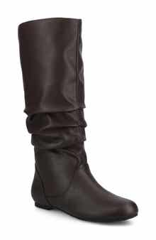 Journee Collection JOURNEE Jayne Ruched Tall Boot - Wide Calf