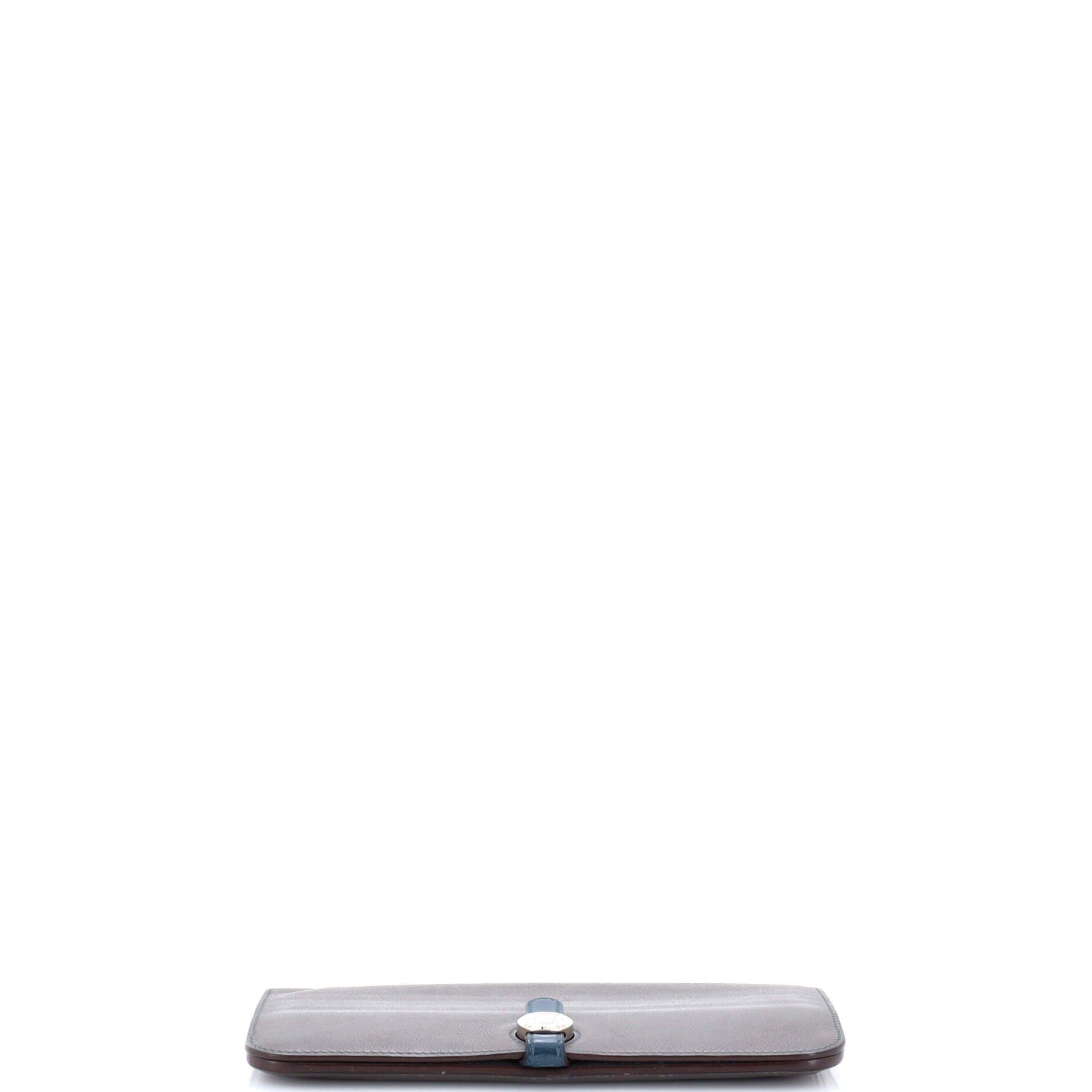81034712 Dogon Recto Verso Wallet Leather, Alternate, color, Etain