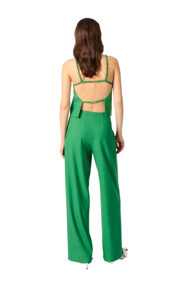 maje Backless top, Alternate, color, 