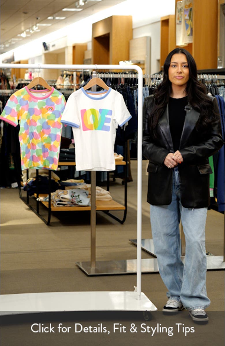 Kids' 2-Pack Love Assorted Cotton Graphic T-Shirts, sales video thumbnail