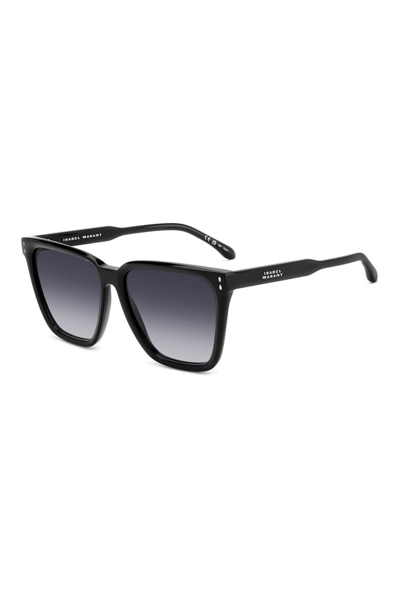 58mm Cat Eye Sunglasses, Alternate, color, 0807-9O