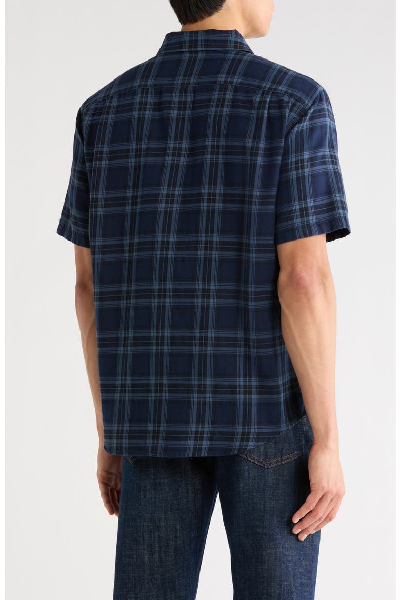 Short Sleeve French Placket Shirt, Alternate, color, COASTAL COMBO