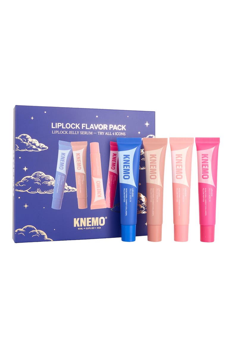 Liplock Flavor Pack 4-Piece Jelly Serum Set, Alternate, color, BLUE