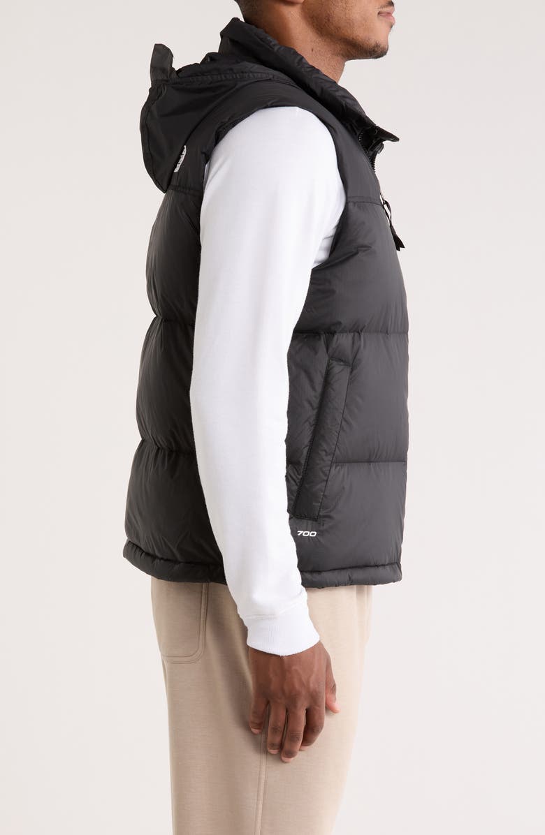 The North Face 1996 Retro Nuptse Water Resistant Down Puffer Vest, Alternate, color, Tnf Black