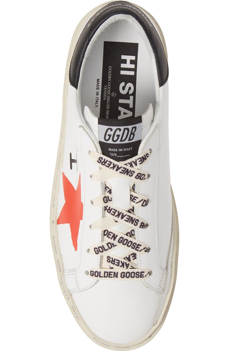 Golden Goose Hi Star NYC Graphic Platform Sneaker, Alternate, color,