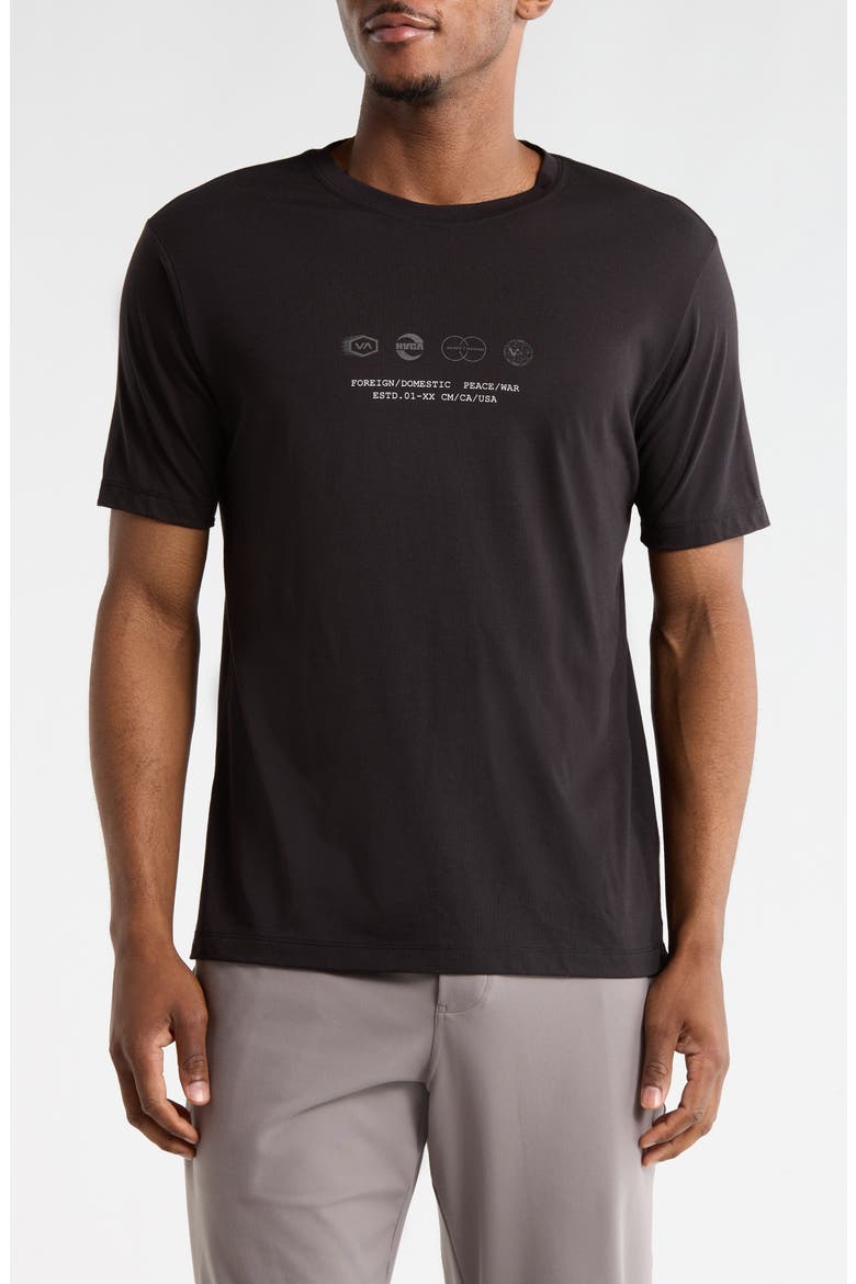 Symbol Stacks Sport T-Shirt, Main, color, BLACK