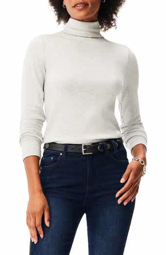 NIC+ZOE High Neck Perfect Rib Turtleneck Sweater