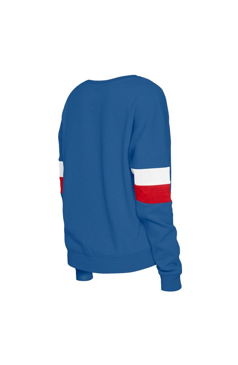 New Era Women's New Era Royal Chicago Cubs Game Day Crew Pullover Sweatshirt, Alternate, color, 