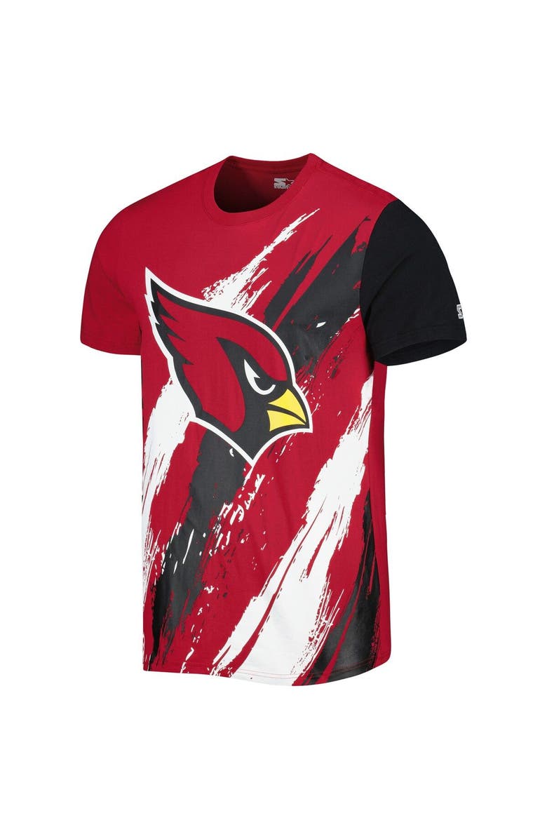 STARTER Men's Starter Cardinal Arizona Cardinals Extreme Defender T-Shirt, Alternate, color, Cardinal