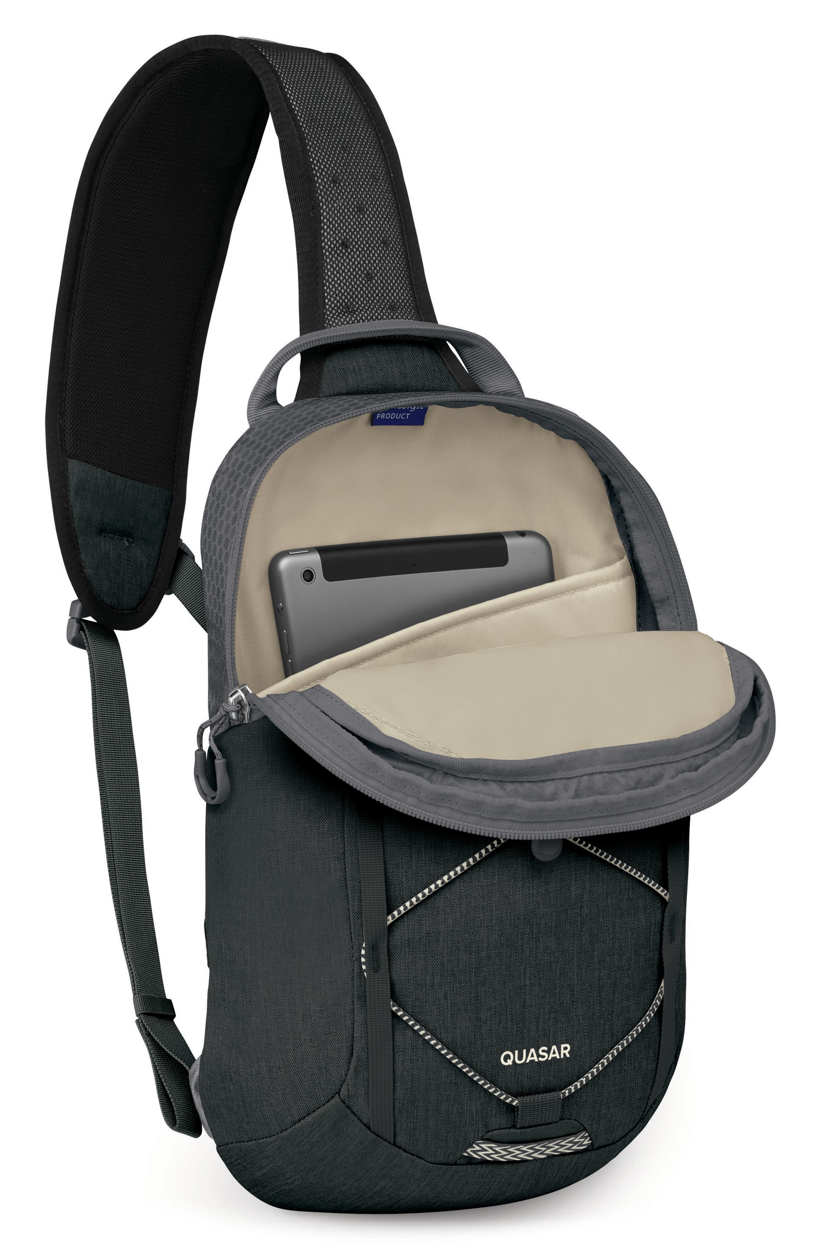 Quasar Sling Bag, Alternate, color, PHANTOM GREY HEATHER