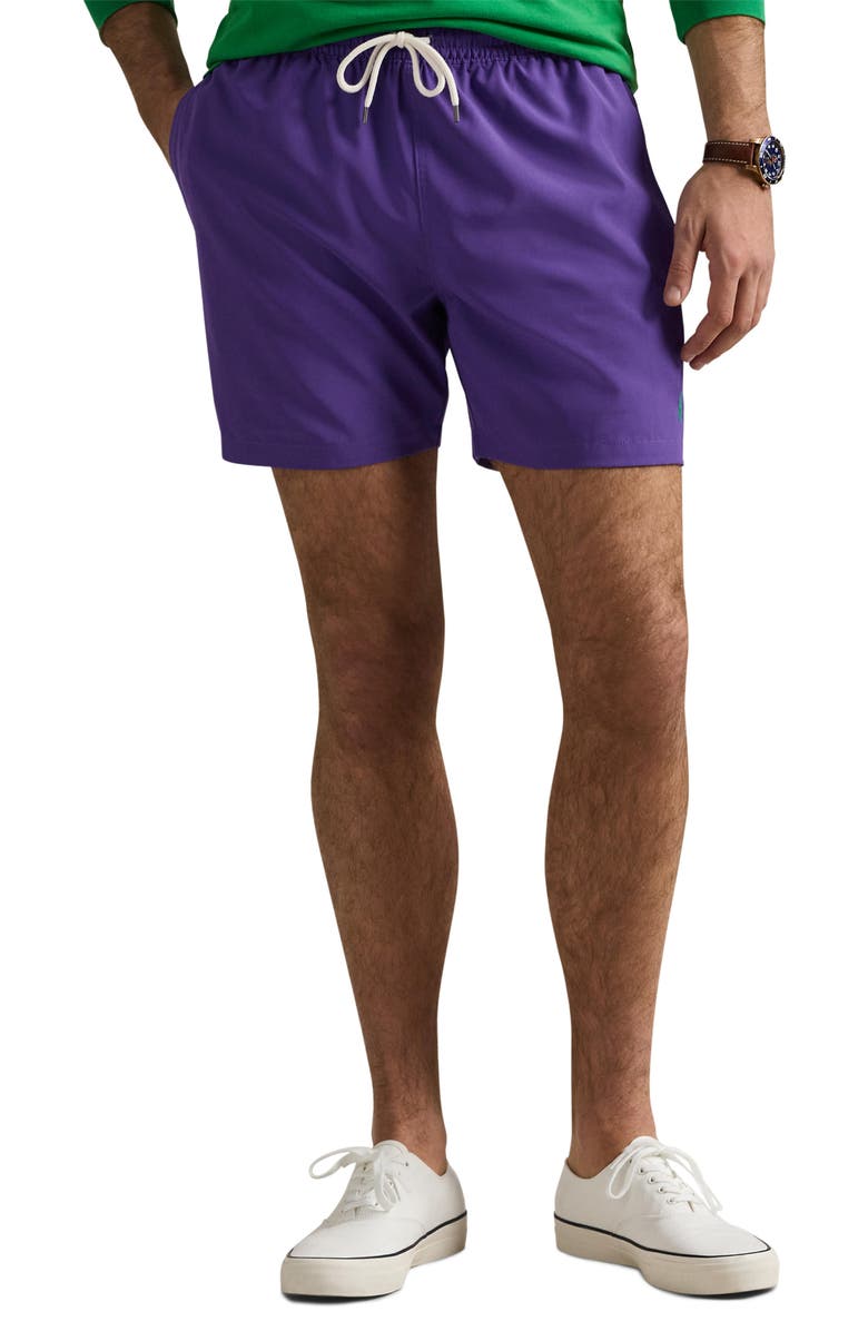Polo Ralph Lauren Traveler Classic Swim Trunks, Main, color,