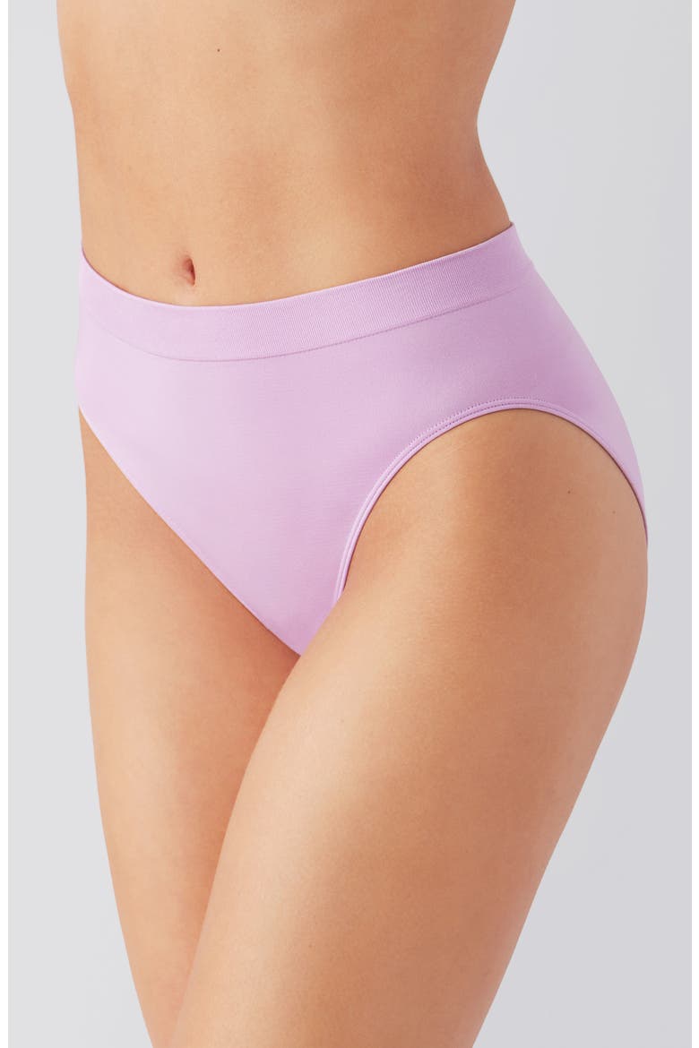 B-Smooth® High Cut Briefs, Alternate, color, LAVENDER S