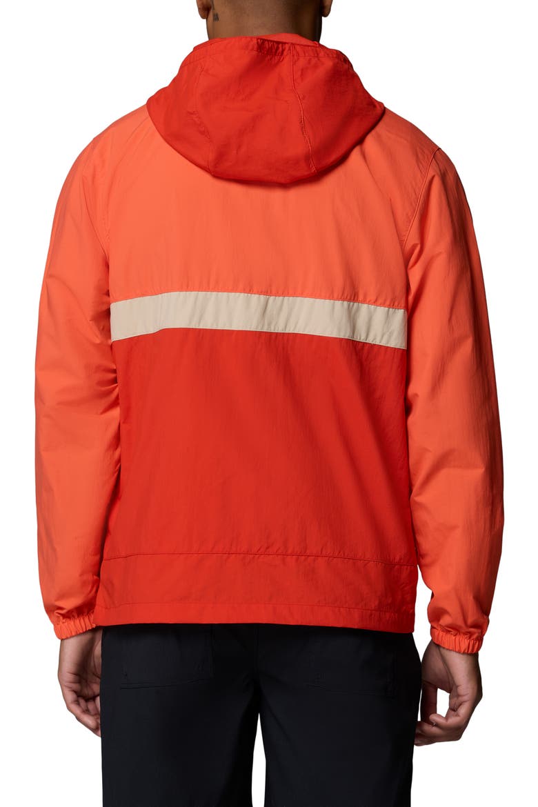 Spire Valley Water Repellent Windbreaker, Alternate, color, ZING/ SUPER SONIC/ ANCIENT