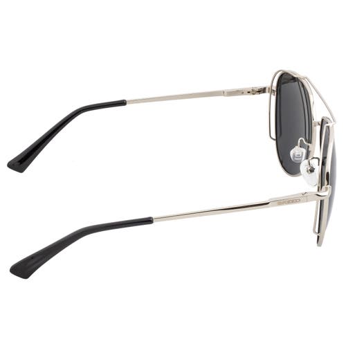 Breed Lyra Polarized Sunglasses In Silver/black