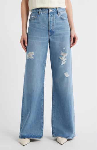 The Loose Ripped Wide Leg Jeans
