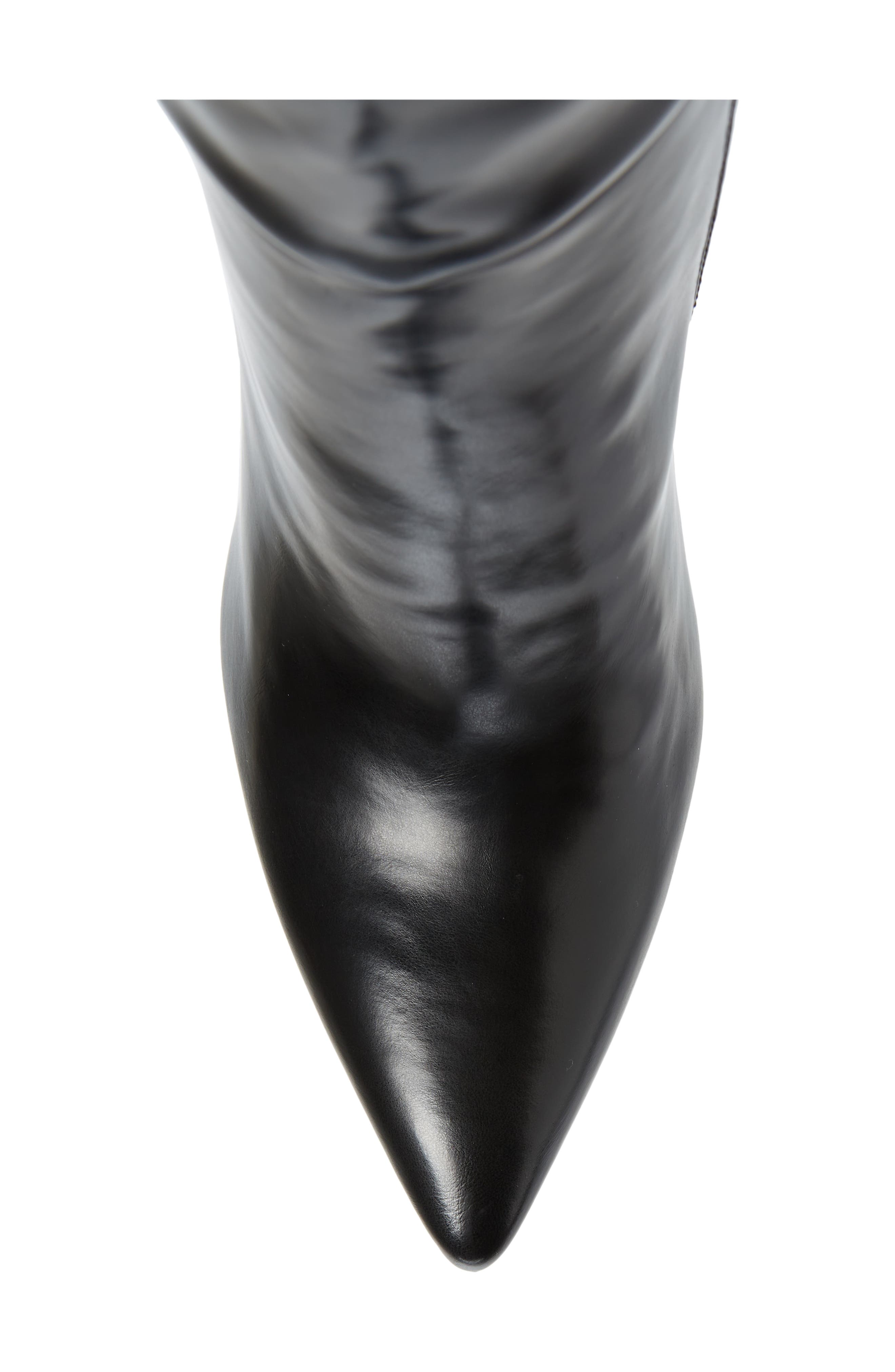 Jeffrey Campbell Arsen Knee High Stiletto Boot, Alternate, color, Black