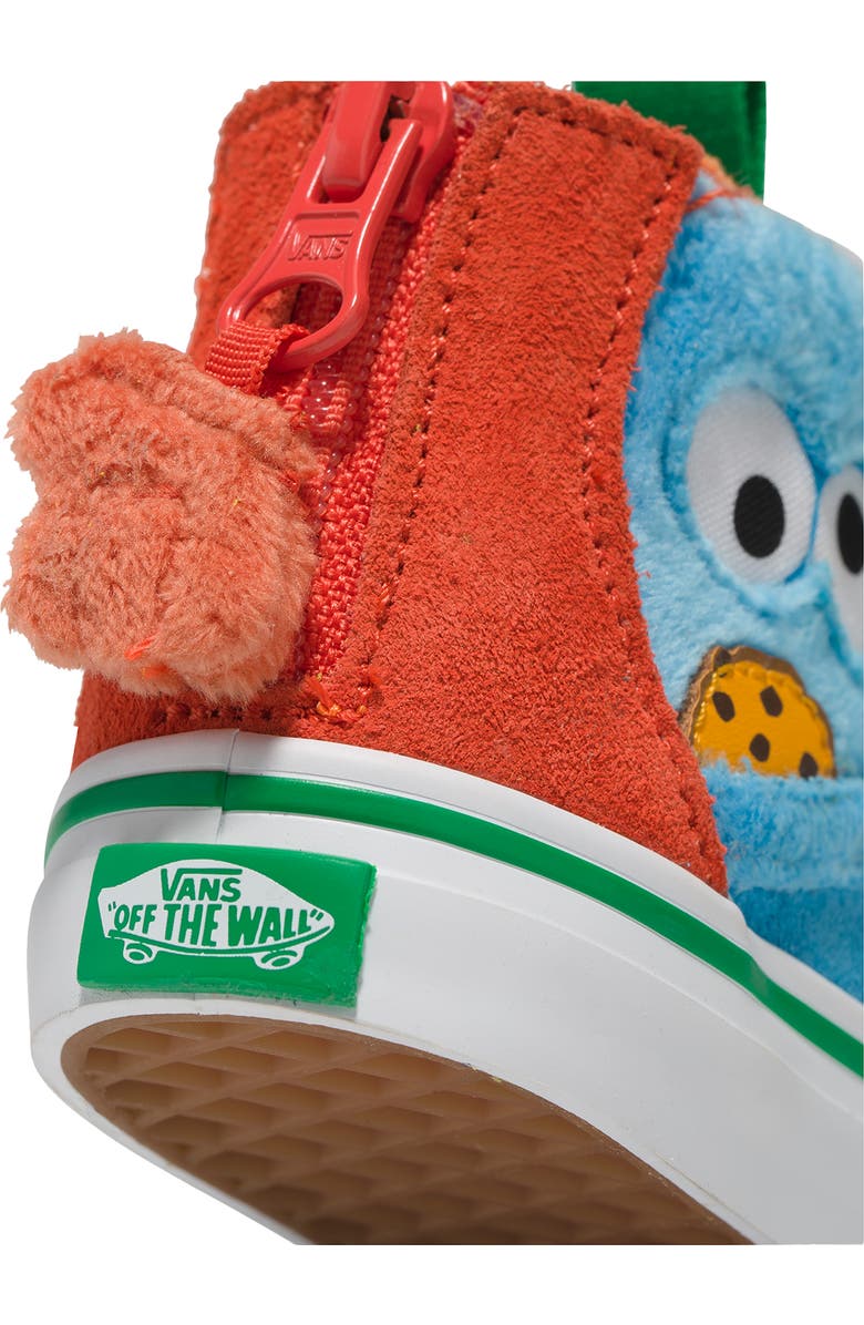 Vans Kids' x Sesame Street SK8-Hi Zip Sneaker, Alternate, color,