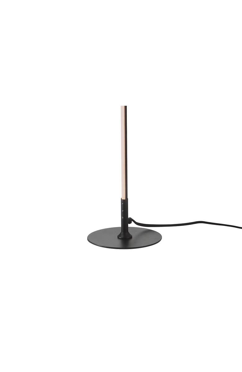 JONATHAN Y Iris 59.5" LED Integrated Floor Lamp, Alternate, color, Black