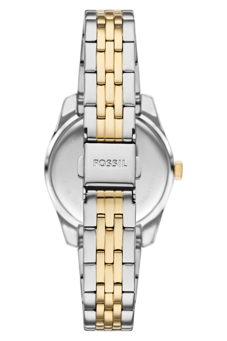 Scarlette Two-Tone Bracelet Watch, 32mm, Alternate, color, TWO TONE