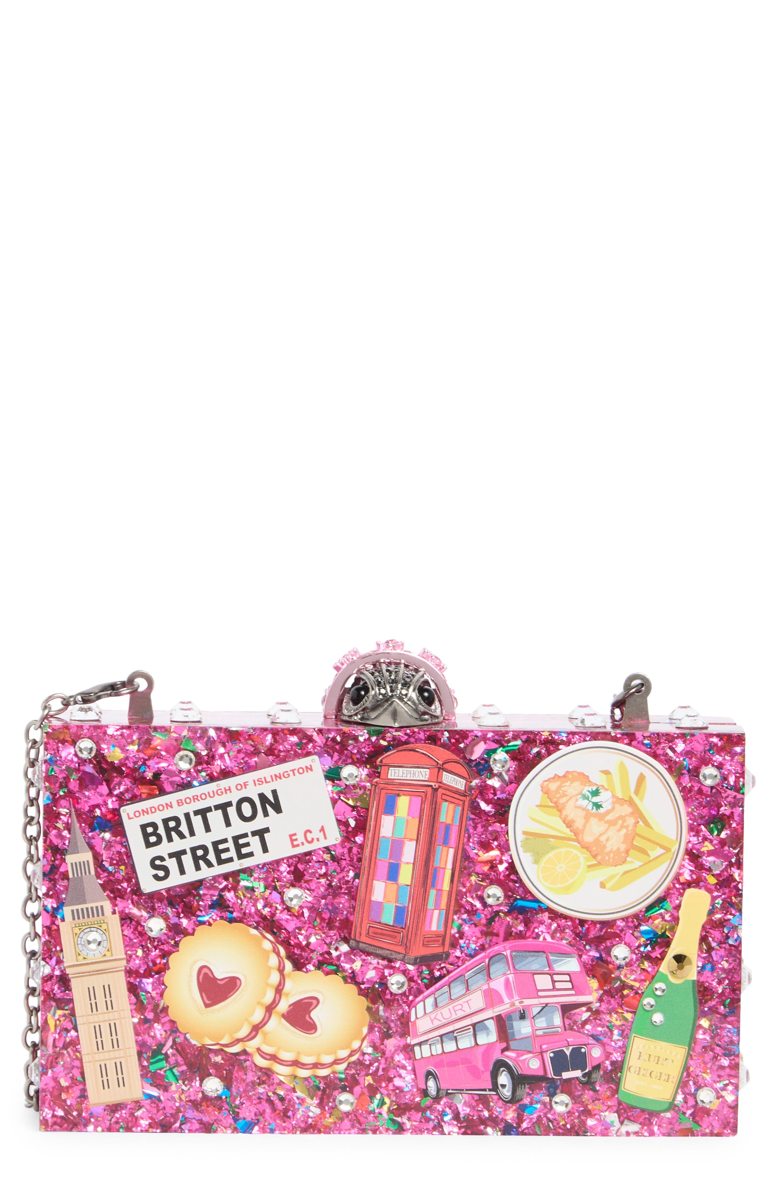 Kurt Geiger London London Box Crossbody Clutch