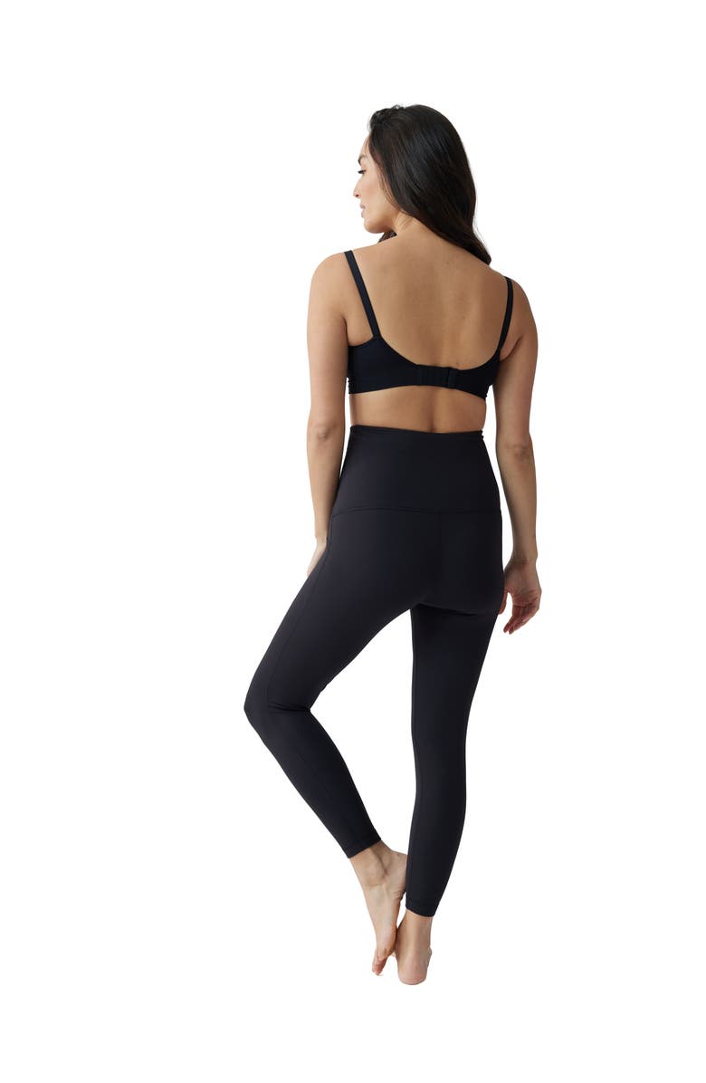 Ingrid & Isabel Postpartum Legging Bundle, Alternate, color, Black/Black