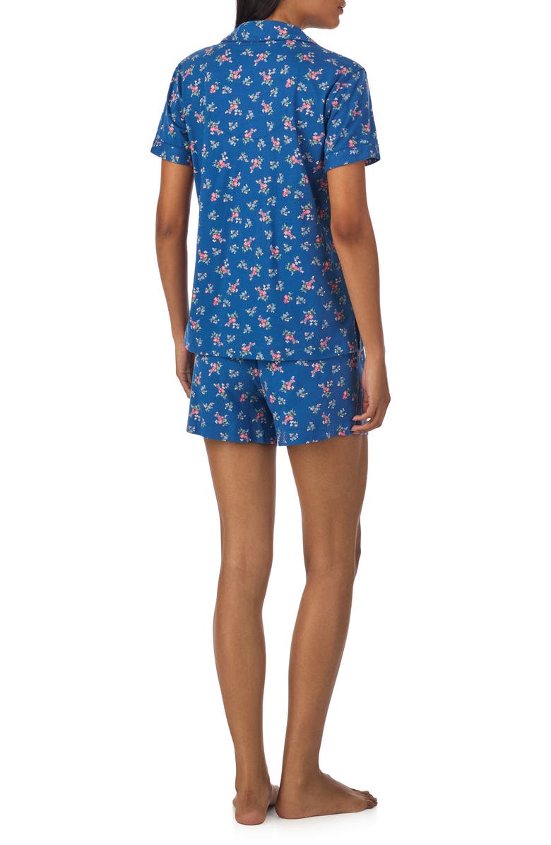 Lauren Ralph Lauren Floral Cotton Blend Short Pajamas, Alternate, color, 