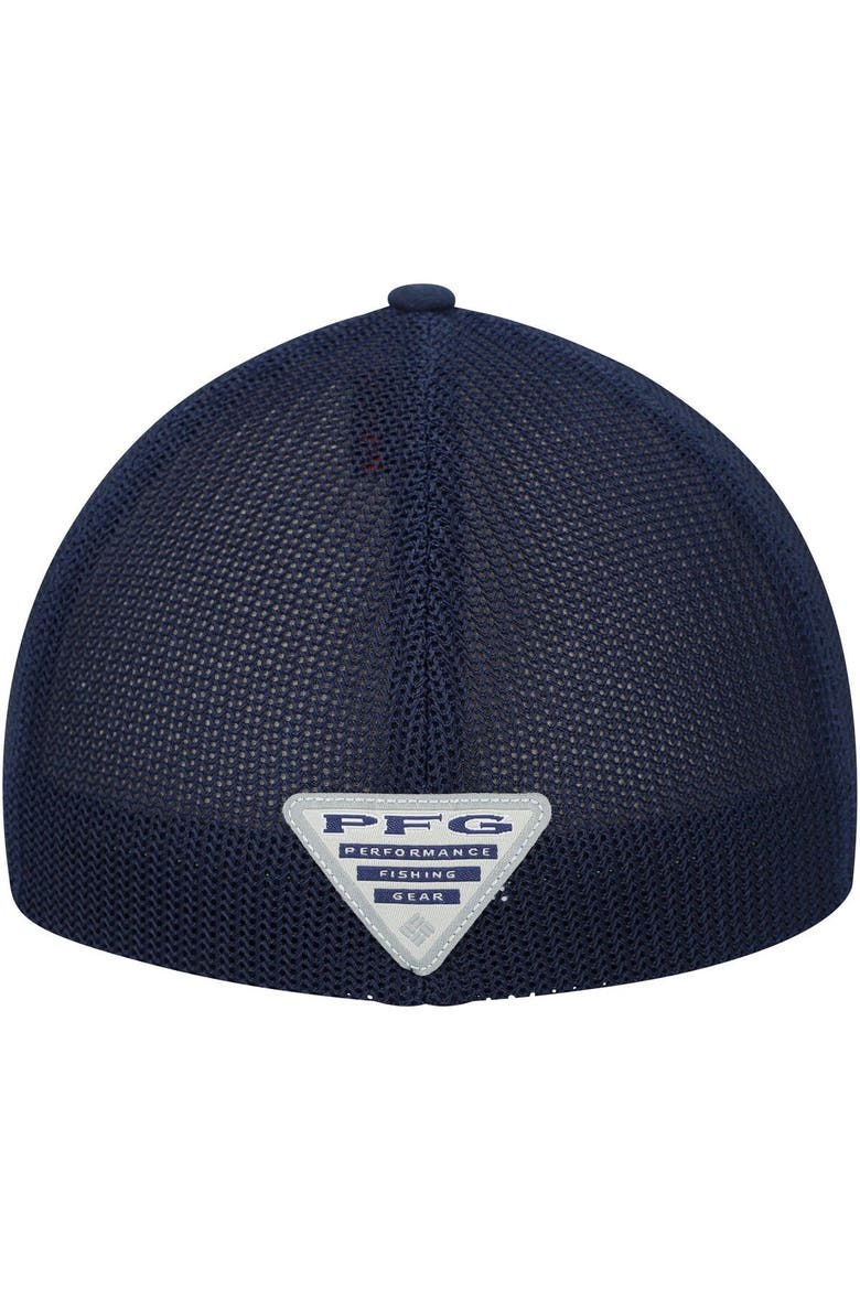 Men's Columbia Navy Dallas Cowboys Mesh Hooks Flex Hat, Alternate, color, Navy