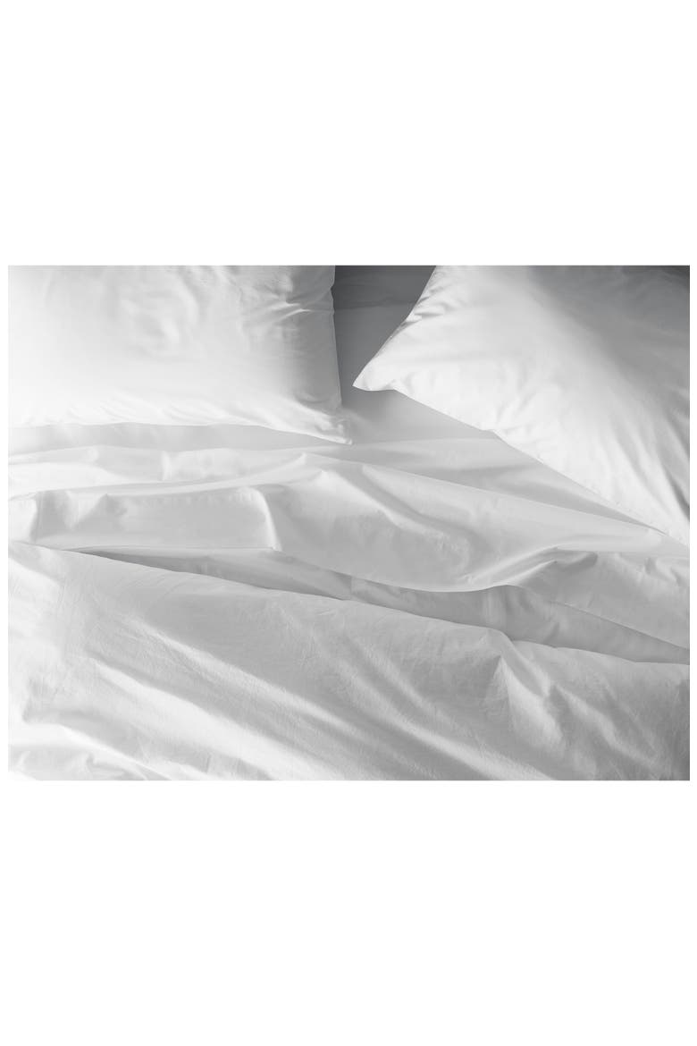 300 Thread Count Organic Cotton Percale Pillowcases, Alternate, color, ALPINE WHITE