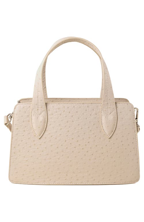 Urban Originals Clara Textured Satchel In Cream