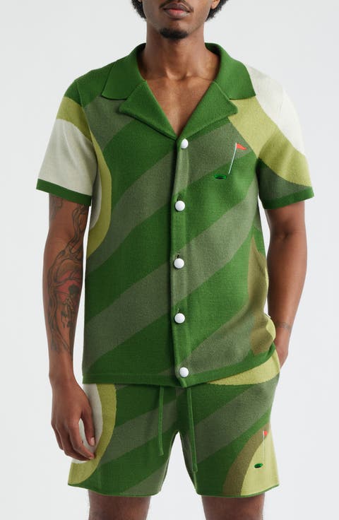 Golf Course Camp Shirt
