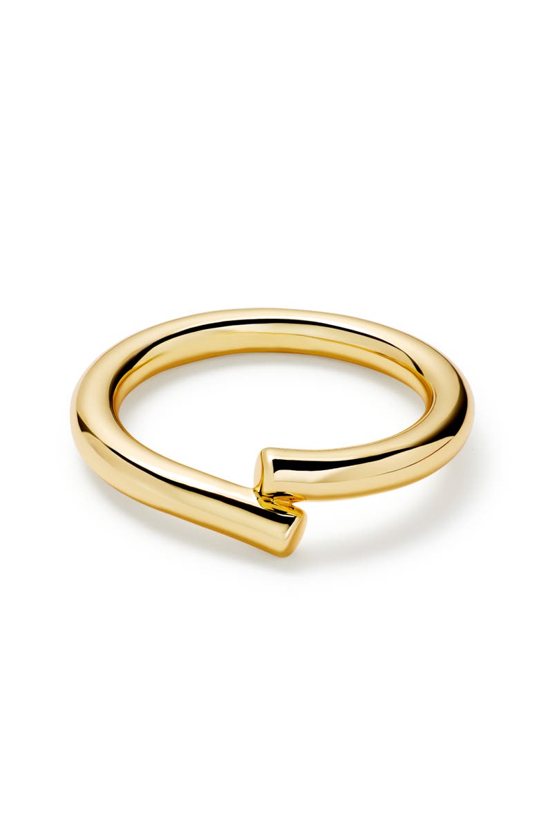 Ana Luisa Gold Band Ring - Clover, Alternate, color, 