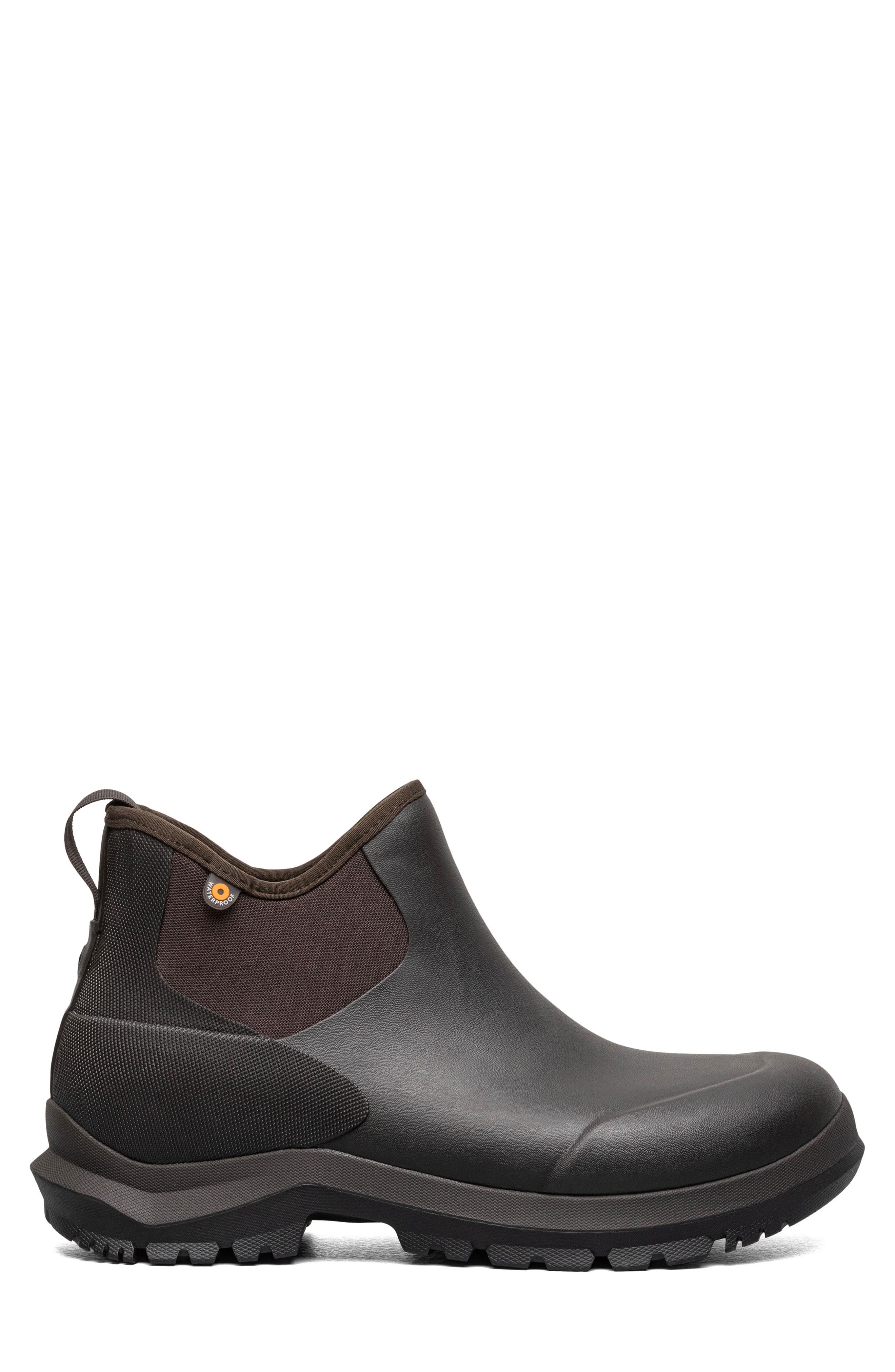 Bogs Sauvie II Waterproof Chelsea Boot, Alternate, color, Brown