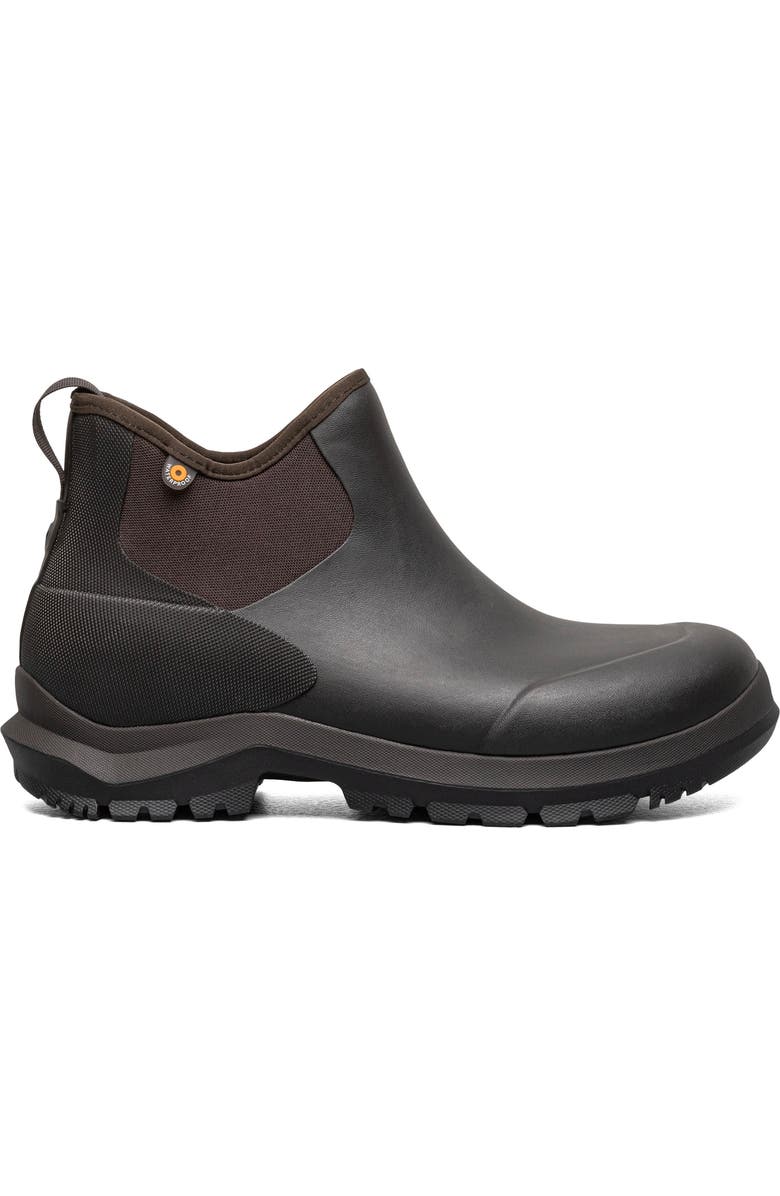 Bogs Sauvie II Waterproof Chelsea Boot, Alternate, color, Brown