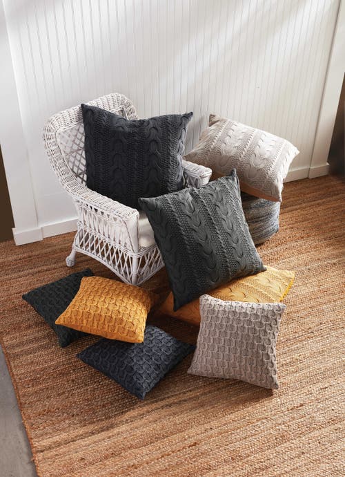Napa Home & Garden Hollyn Square Euro Throw Pillow In Yellow