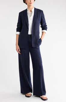 NORDSTROM RACK Wide Leg Linen Blend Pants