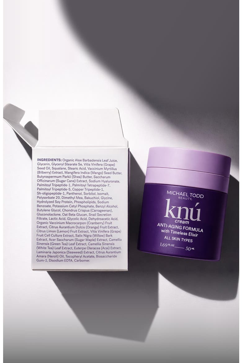 KNU Anti-aging Cream, Alternate, color, Shade between blue and red.