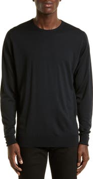 John Smedley Marcus Virgin Wool Crewneck Sweater