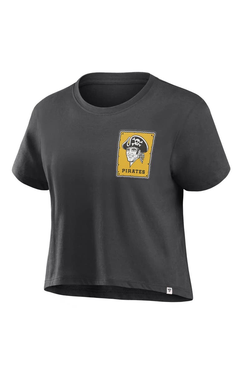 FANATICS Women's Fanatics Black Pittsburgh Pirates Heritage Franchise Legend Boxy T-Shirt, Alternate, color, Black